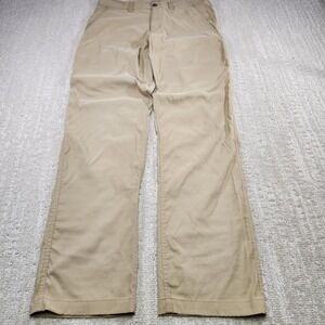 Eddie Bauer Travex Pants Men 32x34 Horizon Guide Beige Performance Hiking Woven